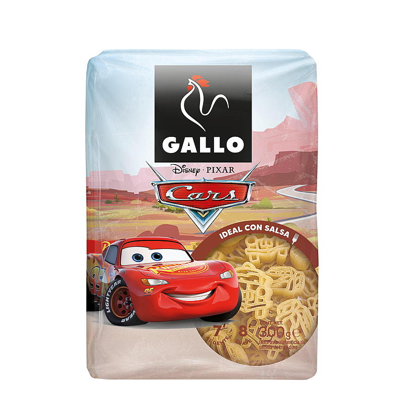 Pasta 300 g Disney Cars
