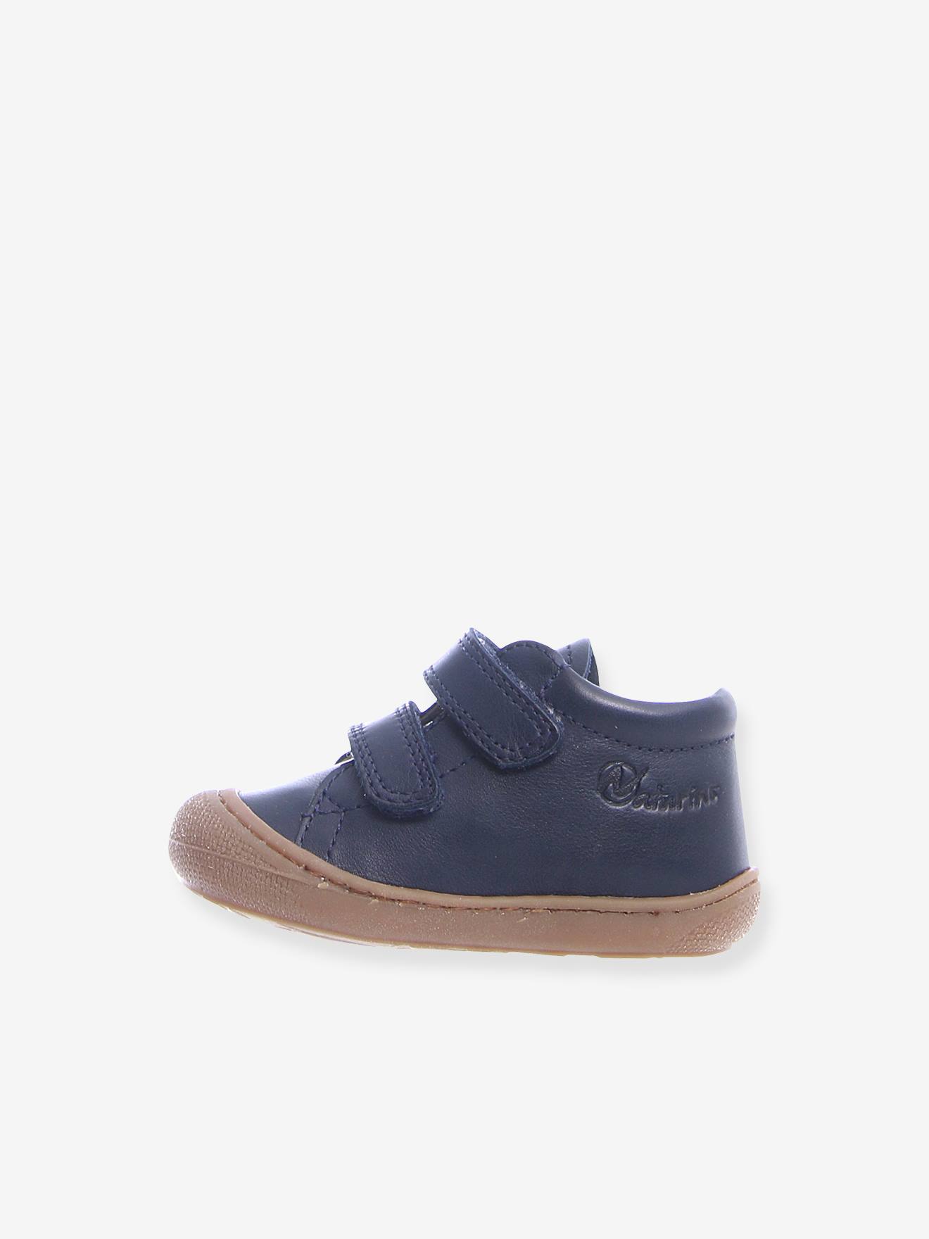 Bottillons bébé Cocoon Velcro NATURINO® 1ers pas cognac