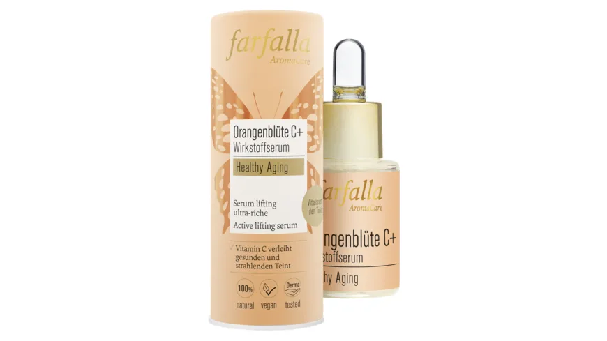 Farfalla Orangenblüte C+ Wirkstoffserum, Healthy Aging 15 ml