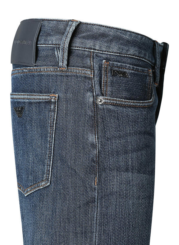 EMPORIO ARMANI, Jeans J75, Slim Fit, Baumwoll-Stretch, dunkelblau