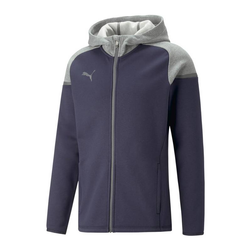PUMA teamCUP Casuals Kapuzenjacke Trainingsjacke Herren