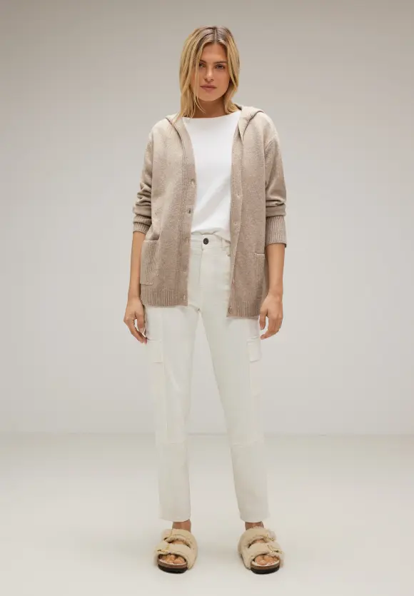 Street One Hoodie Cardigan mit Kapuze