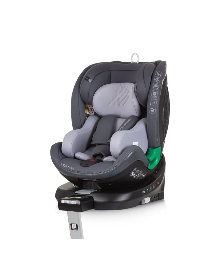 Chipolino i-Size Kindersitz Maximus (40 - 150 cm) in grau günstig kaufen onesize