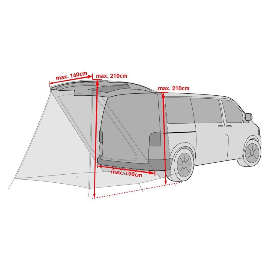 Drive Van Trunk - Autozelt
