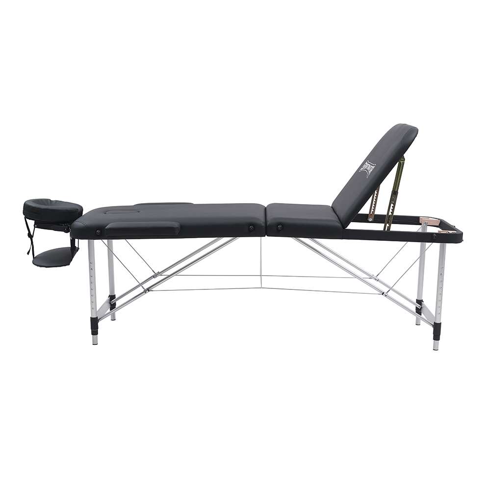 SPORTINATOR Premium 3 Zonen Massageliege schwarz