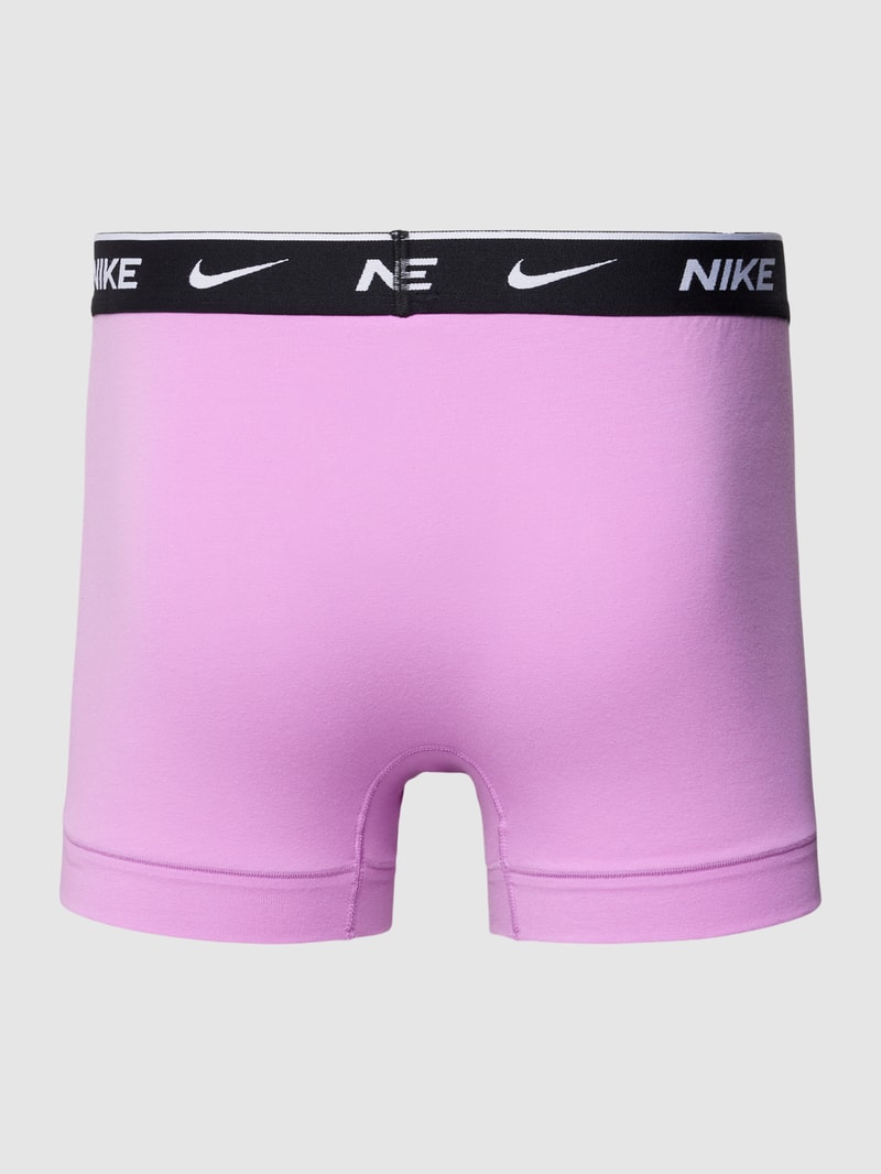 Trunks mit Label-Stitching in 3er-Pack in flieder