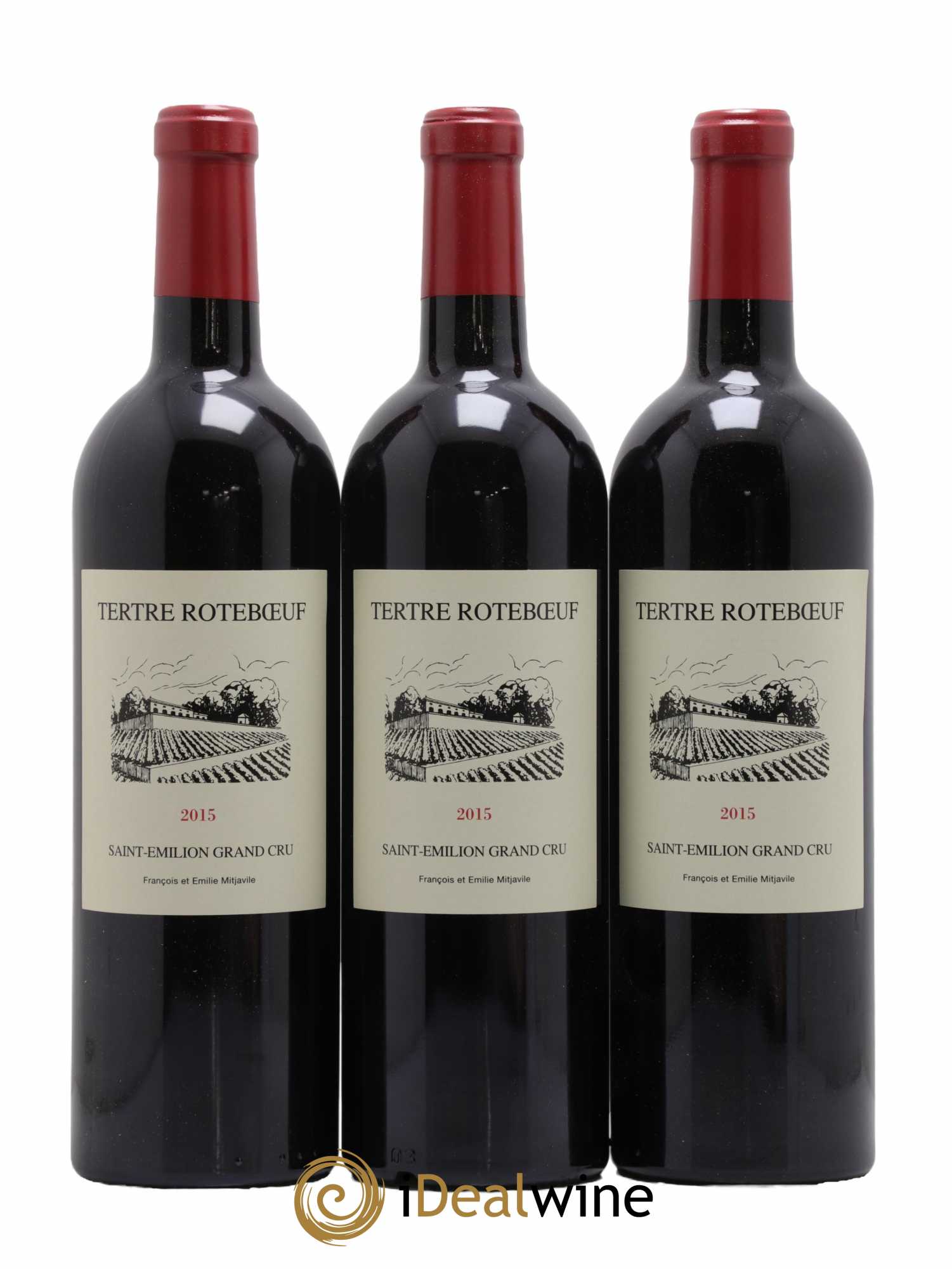 Château Tertre Roteboeuf  2015 - Lot de 6 Bouteilles