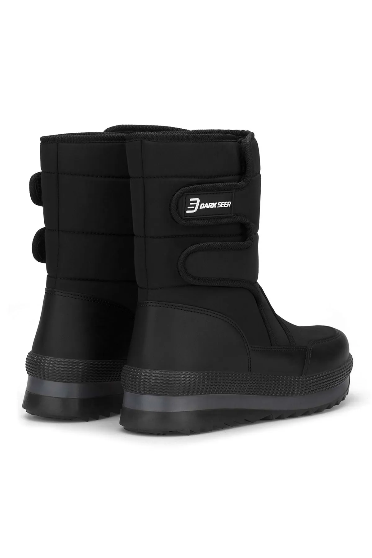 DARK SEER  Schwarze lange Damenstiefel