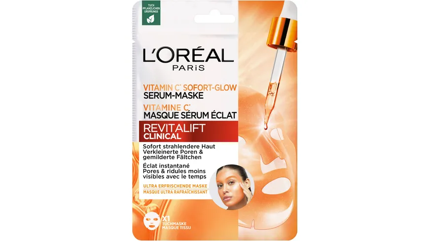 L'Oréal Paris Revitalift Vitamin C Serum-Maske