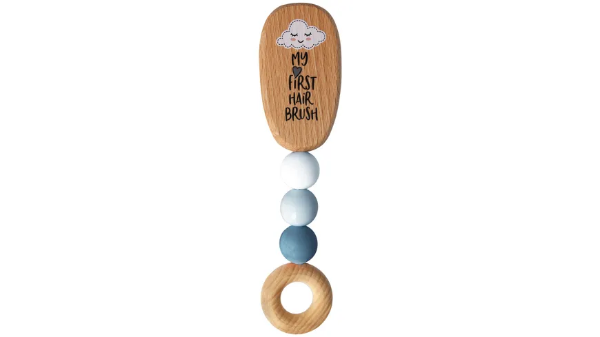 PARSA Beauty Baby Pflegebürste mit Kugeln Blau