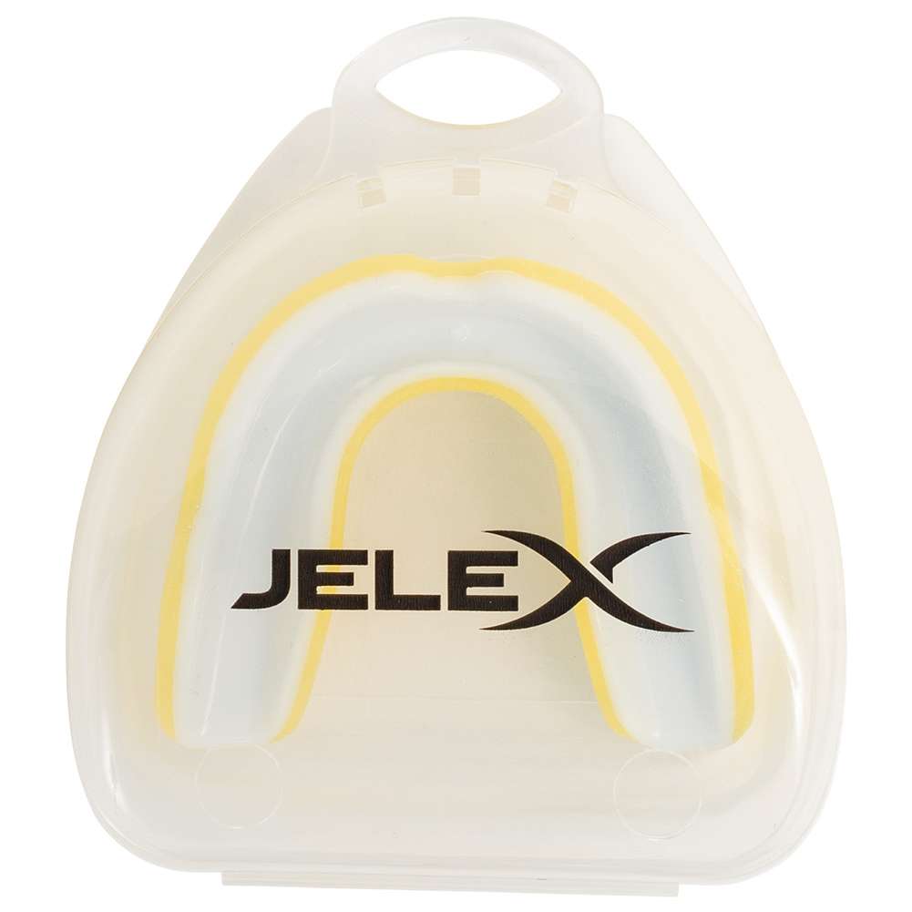 JELEX Safe Trainings Mund Zahnschutz gelb