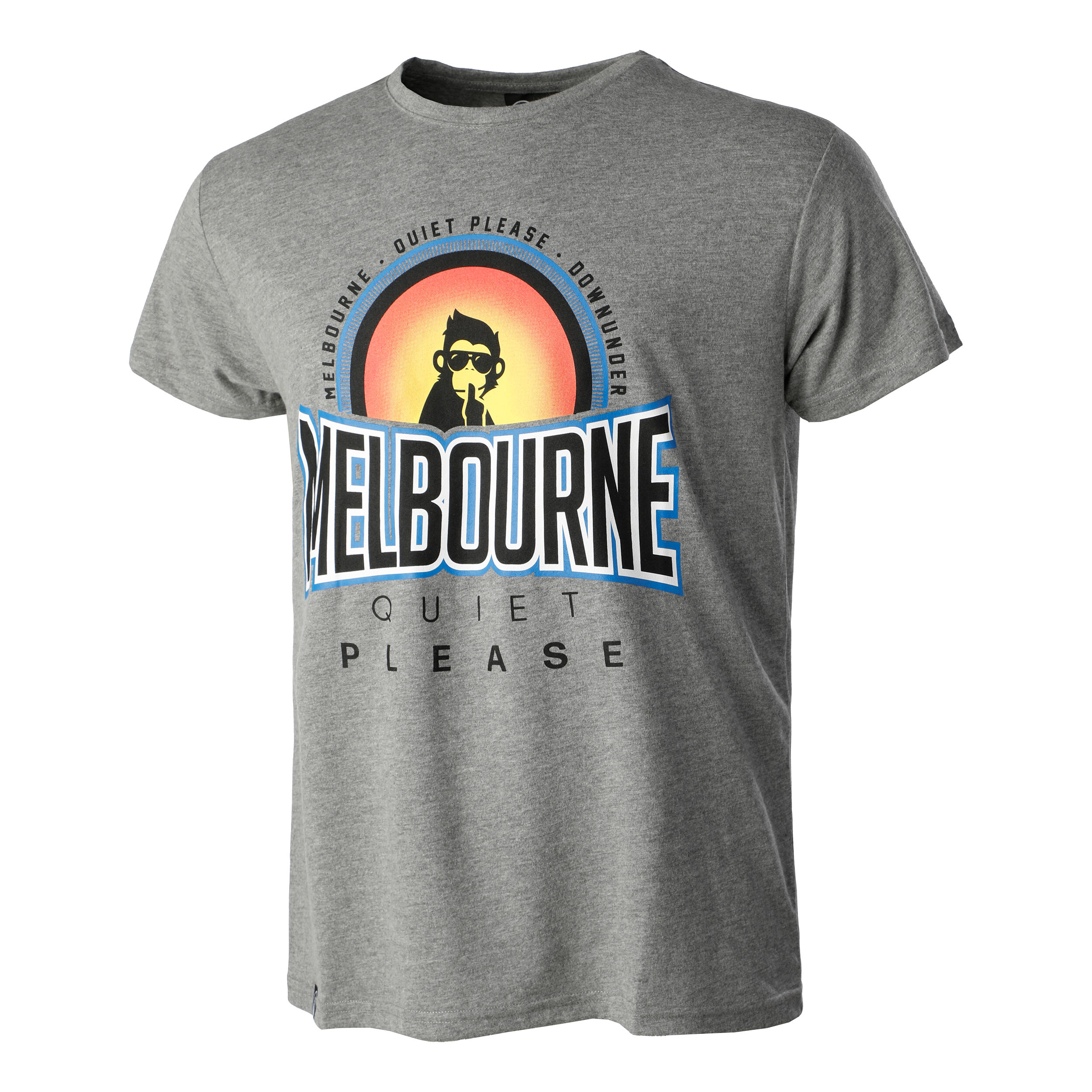 Melbourne Sunrise T-Shirt Herren - Grau, Mehrfarbig