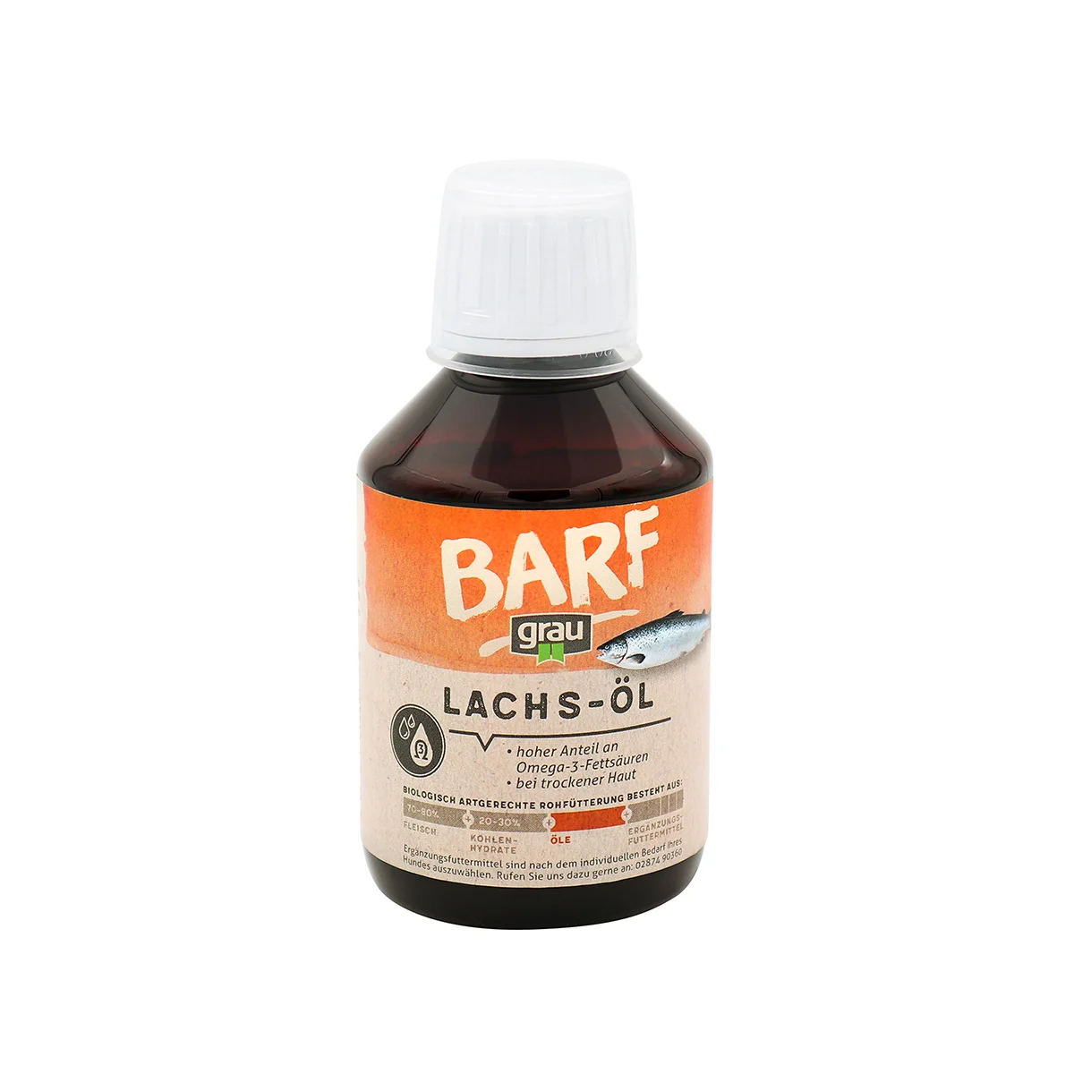 Grau Lachsöl 200 ml günstig kaufen bei ZooRoyal