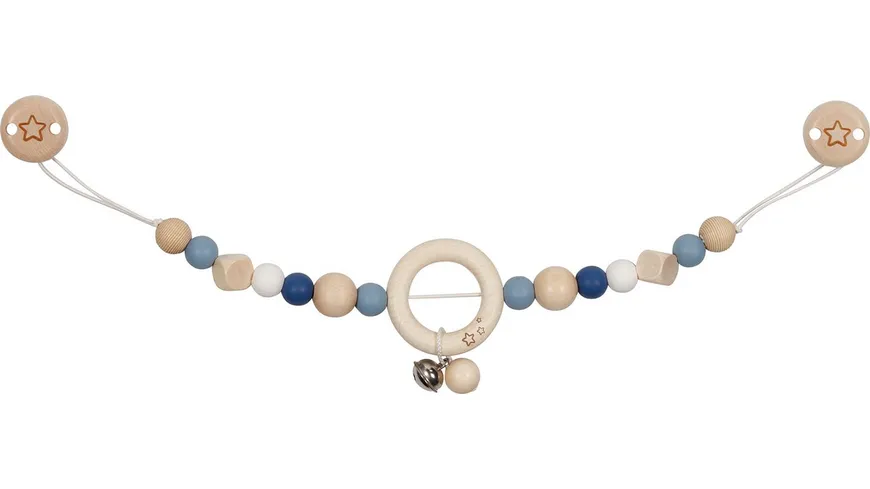 Goki Kinderwagenkette Stern blau