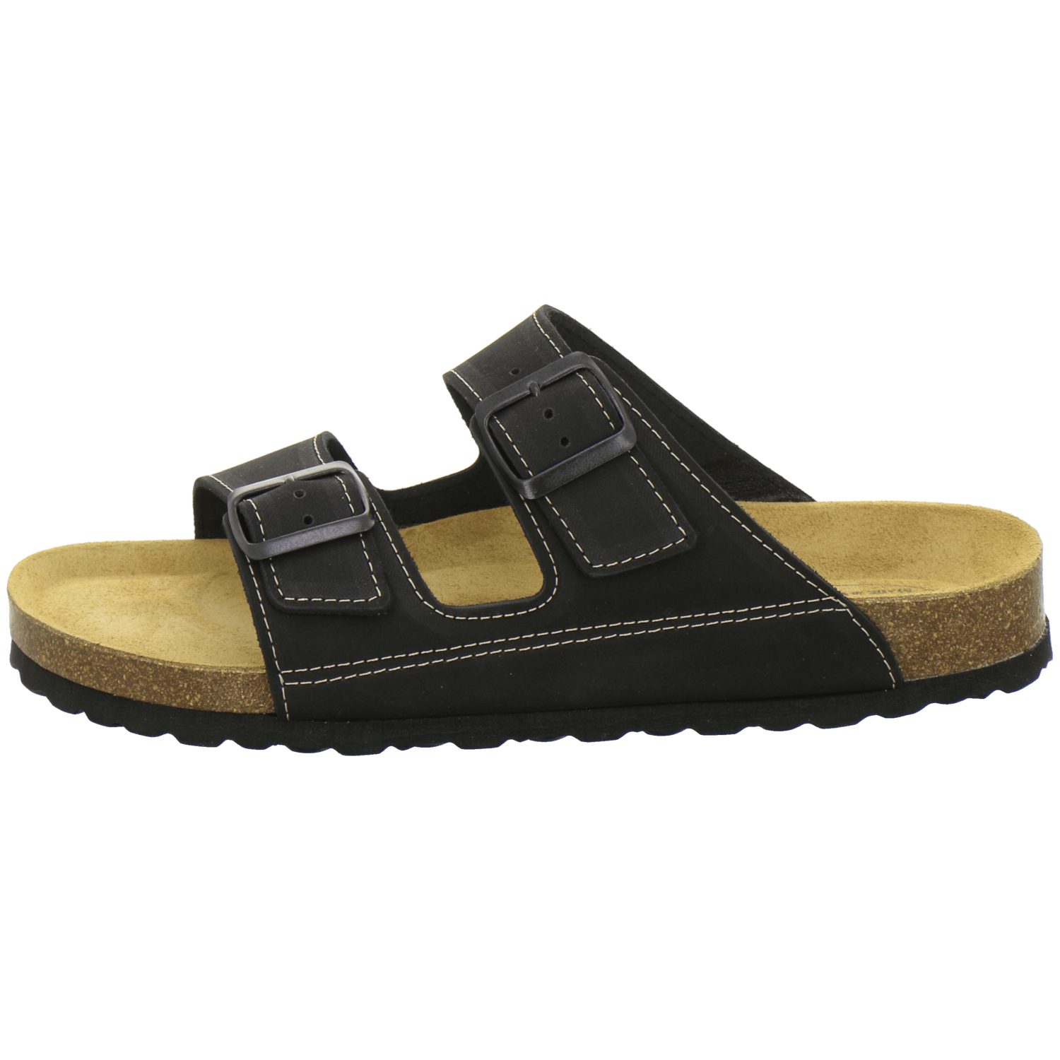 AFS-Schuhe 3110 Pantolette für Herren aus Leder mit Fußbett, Made in Germany