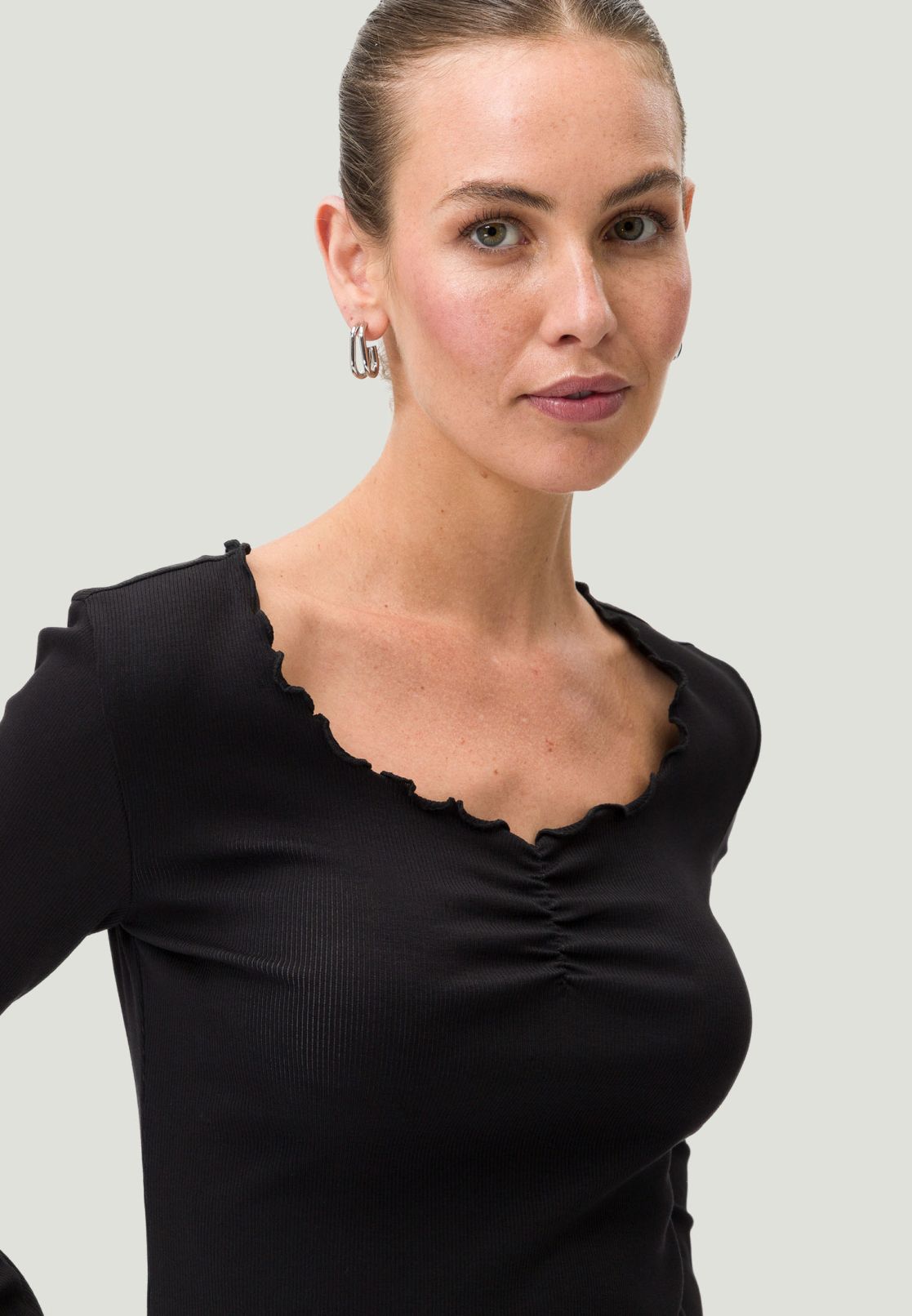 Shirt mit Knopfleiste