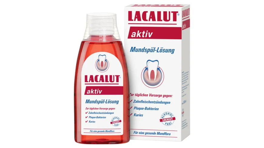 LACALUT Mundspülung Aktiv 300 ml