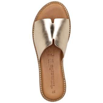 Tamaris Pantolette in gold