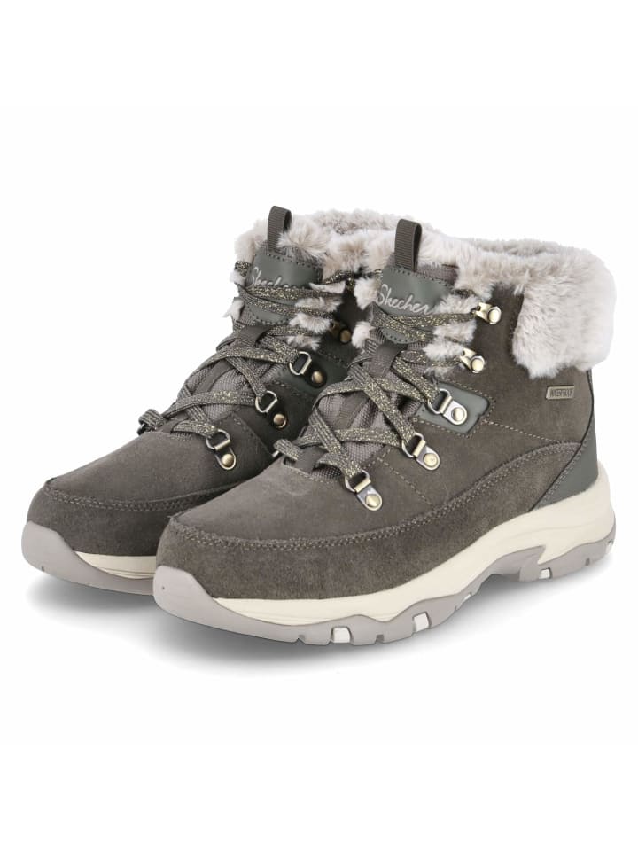 Skechers Winterstiefeletten SNOW WORRIES in Grün günstig kaufen