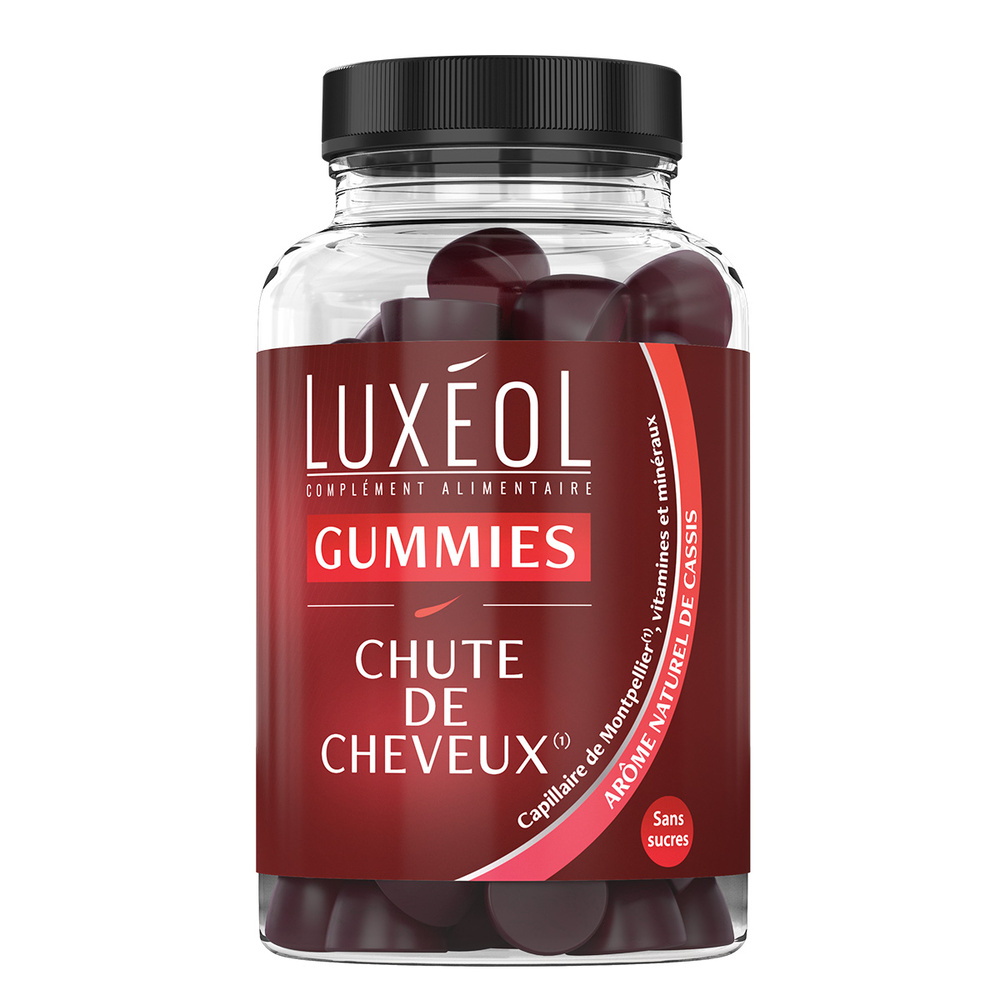 Luxéol Luxéol - Gummies Chute de cheveux Compléments alimentaires