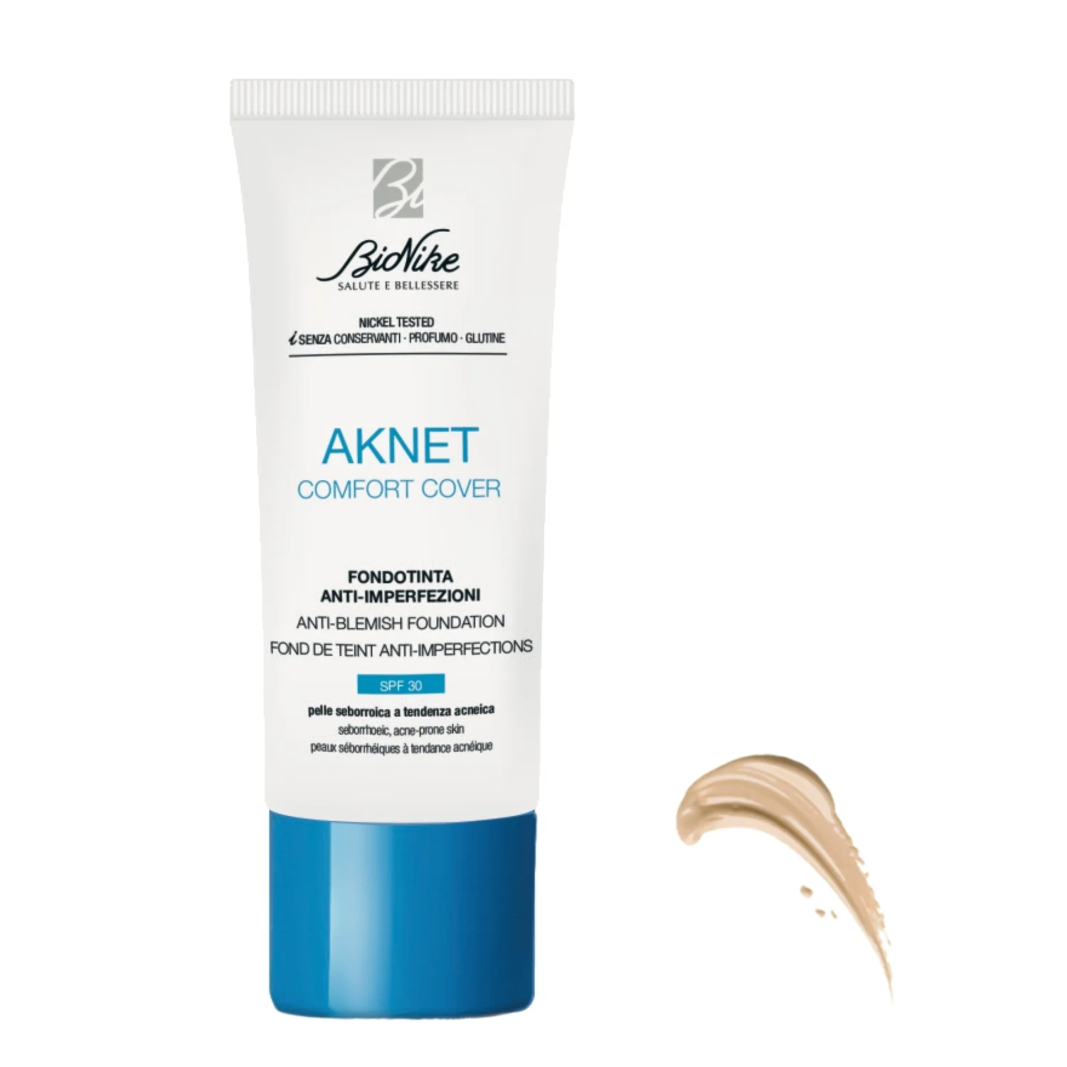 Aknet Comfort Cover tekući puder protiv nesavršenosti