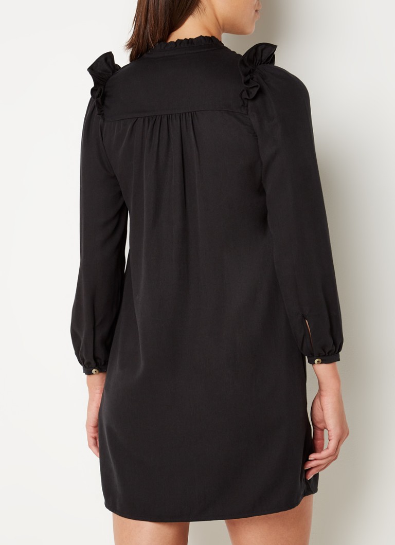 Rochie scurtă Whistles Katie cu volane din lyocell