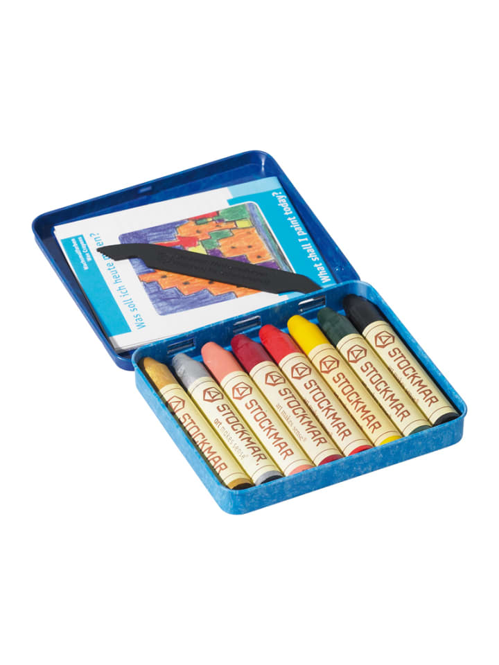 Stockmar Wachsmalstifte  8 Farben mit gold und silber Ergänzungssortiment 2 in Bunt günstig kaufen onesize