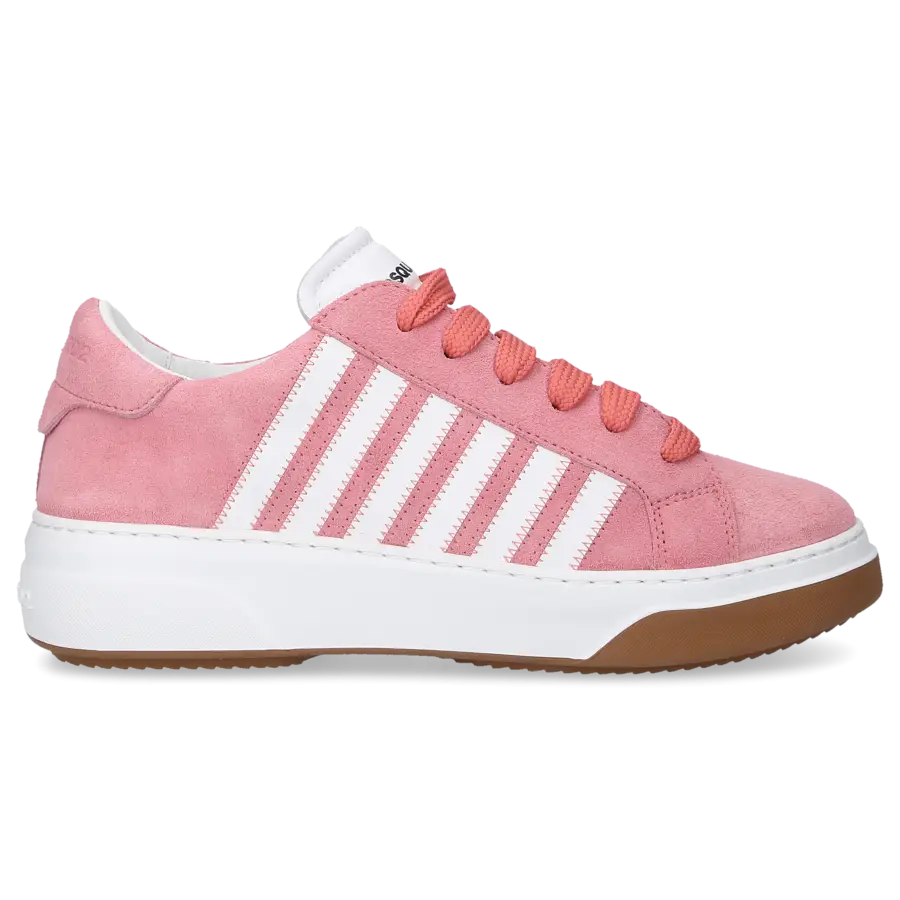Dsquared2 - Sneaker low BUMPER Veloursleder - pink