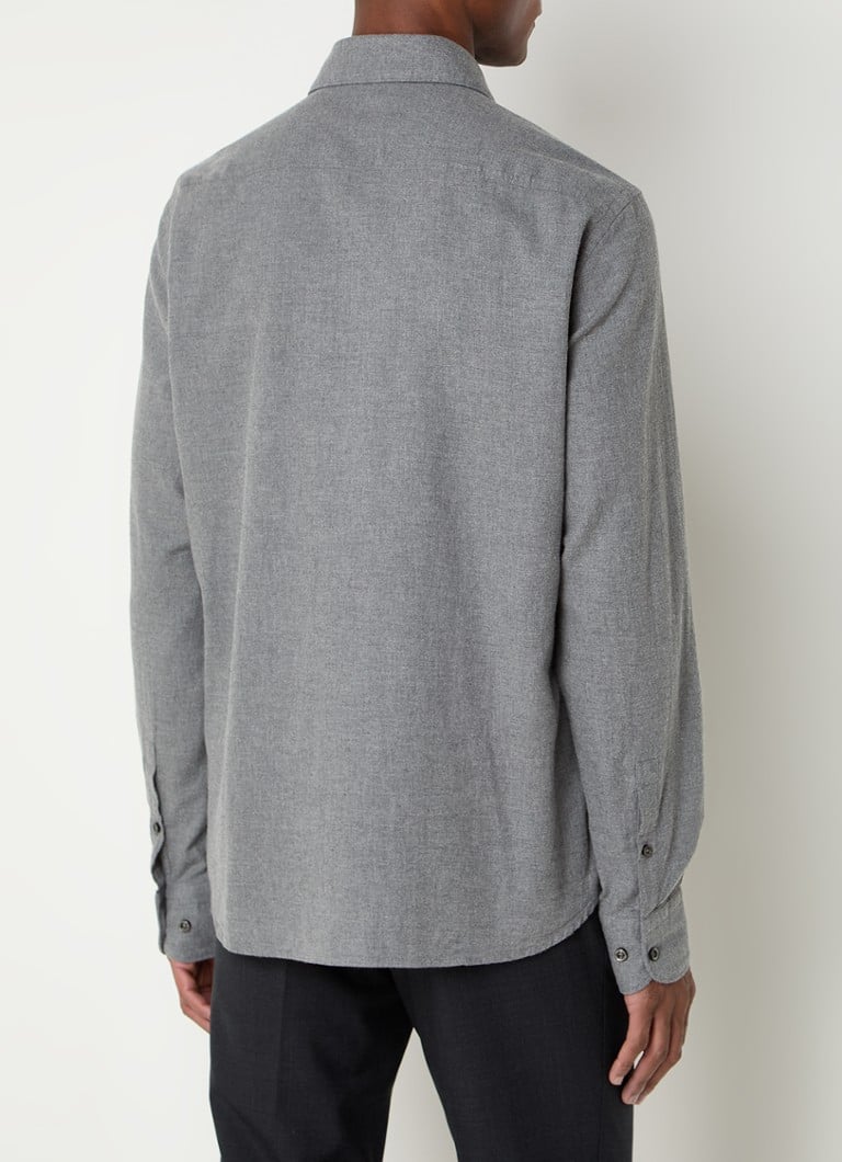 Camisa HUGO BOSS C-Hall de corte casual com estampa mesclada.