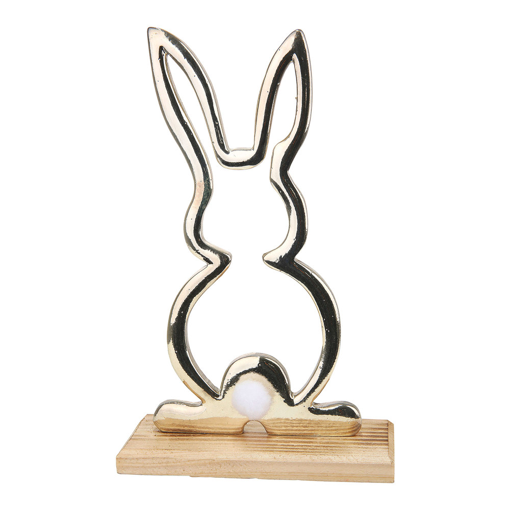 Hase Standrelief versilbert