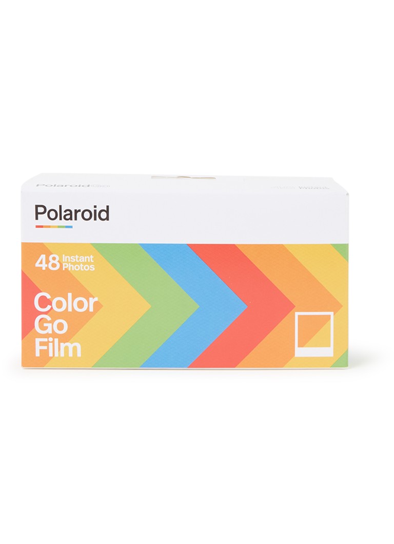 Pachet de 48 de filme Polaroid Go cu ramă albă, hârtie foto