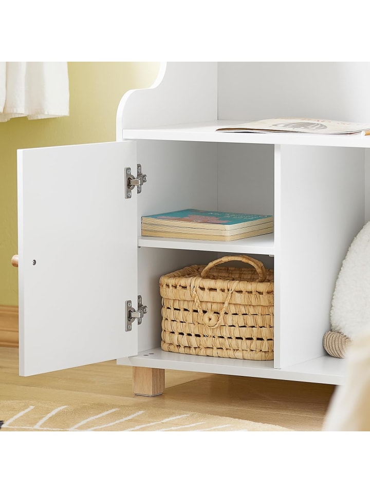 SoBuy Kinderregal in Weiß - (B)60 x (H)87 x (T)35cm günstig kaufen onesize