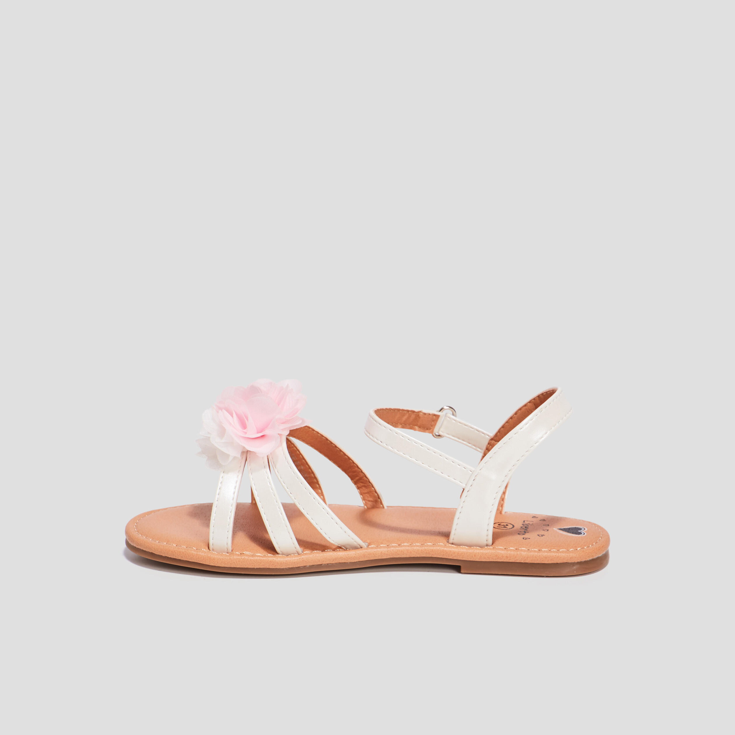 Sandales Liberto blanc fille | La Halle