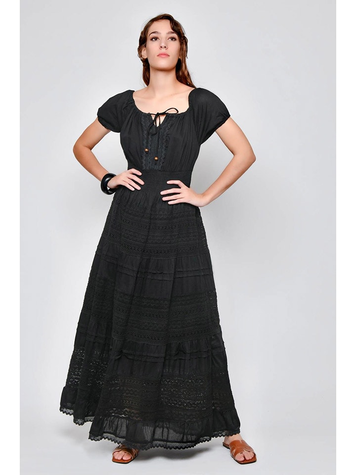 Tarifa Kleid in Schwarz günstig kaufen