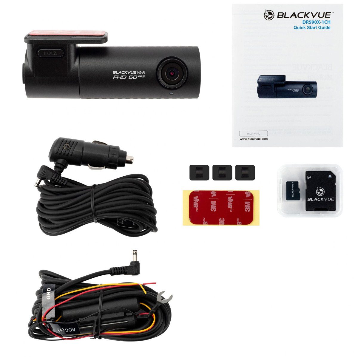 BlackVue BlackVue DR590X-1CH 128GB Dashcam Full HD WLAN Dashcam