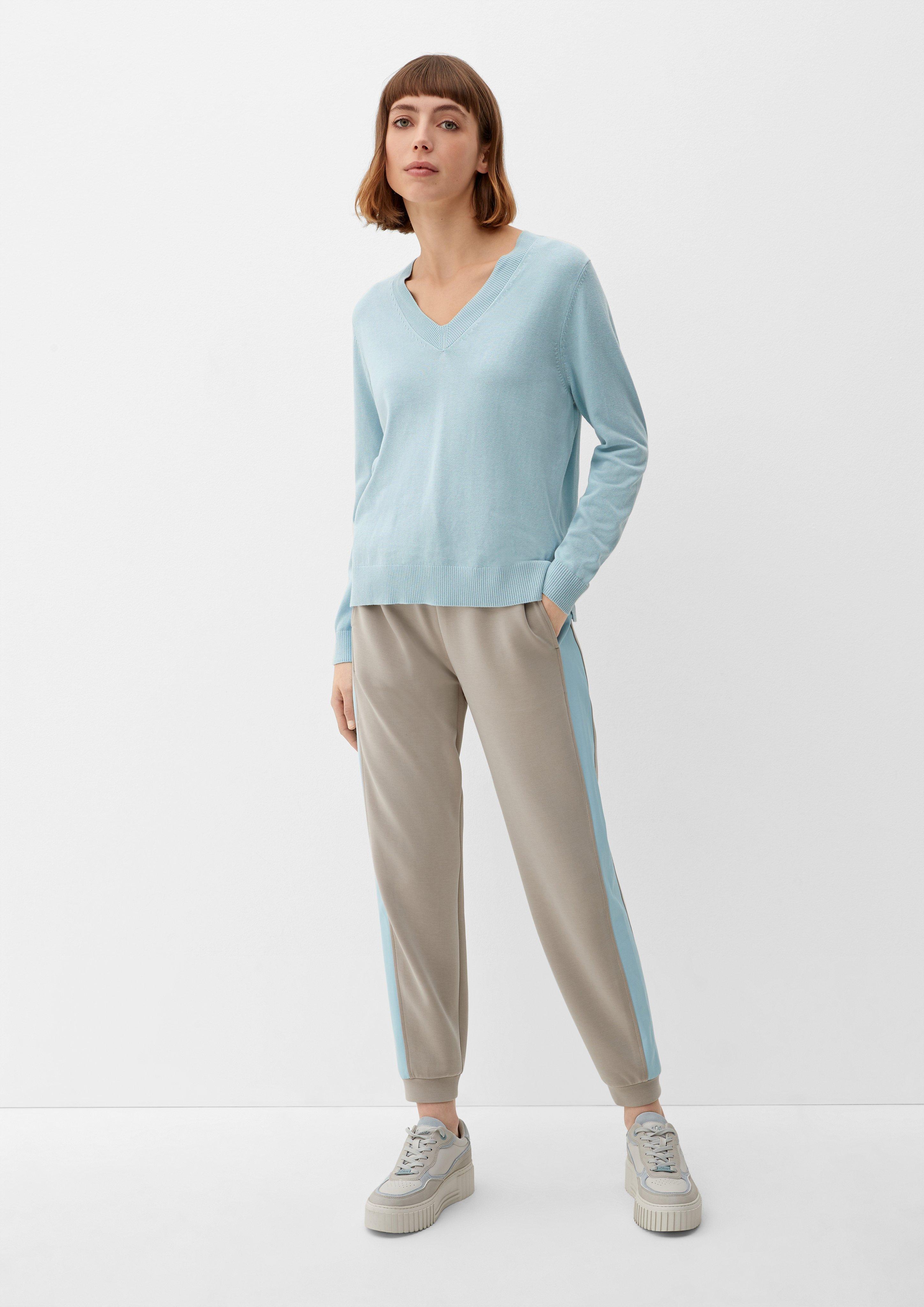 Strickpullover mit V-Ausschnitt  2129672-5081