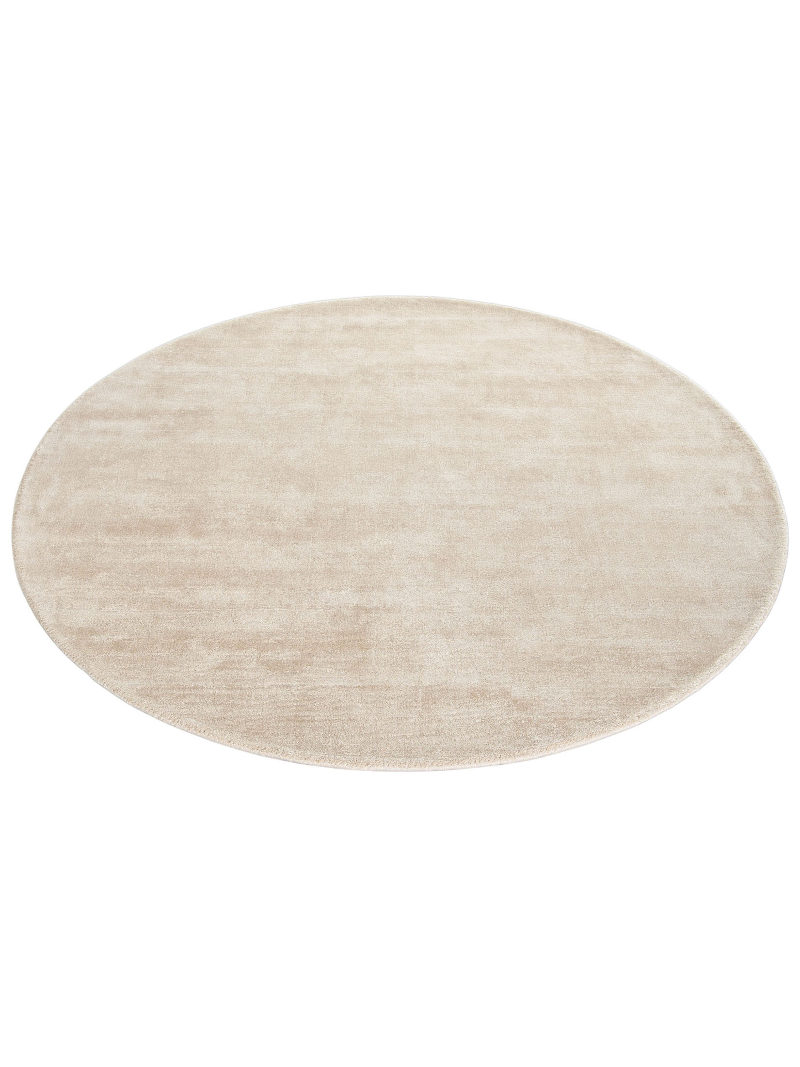 Piemonte Viskose-Teppich, Creme