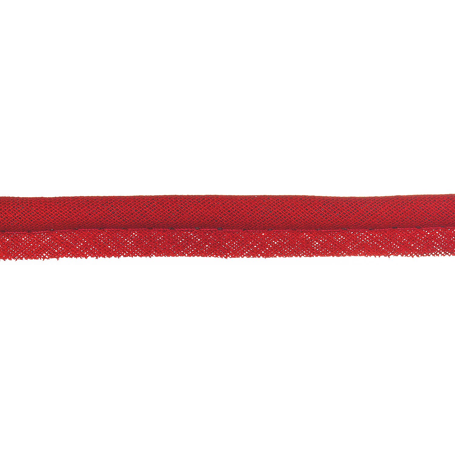 buttinette Baumwoll-Paspelband, rot, 4 mm Ø, 5 m