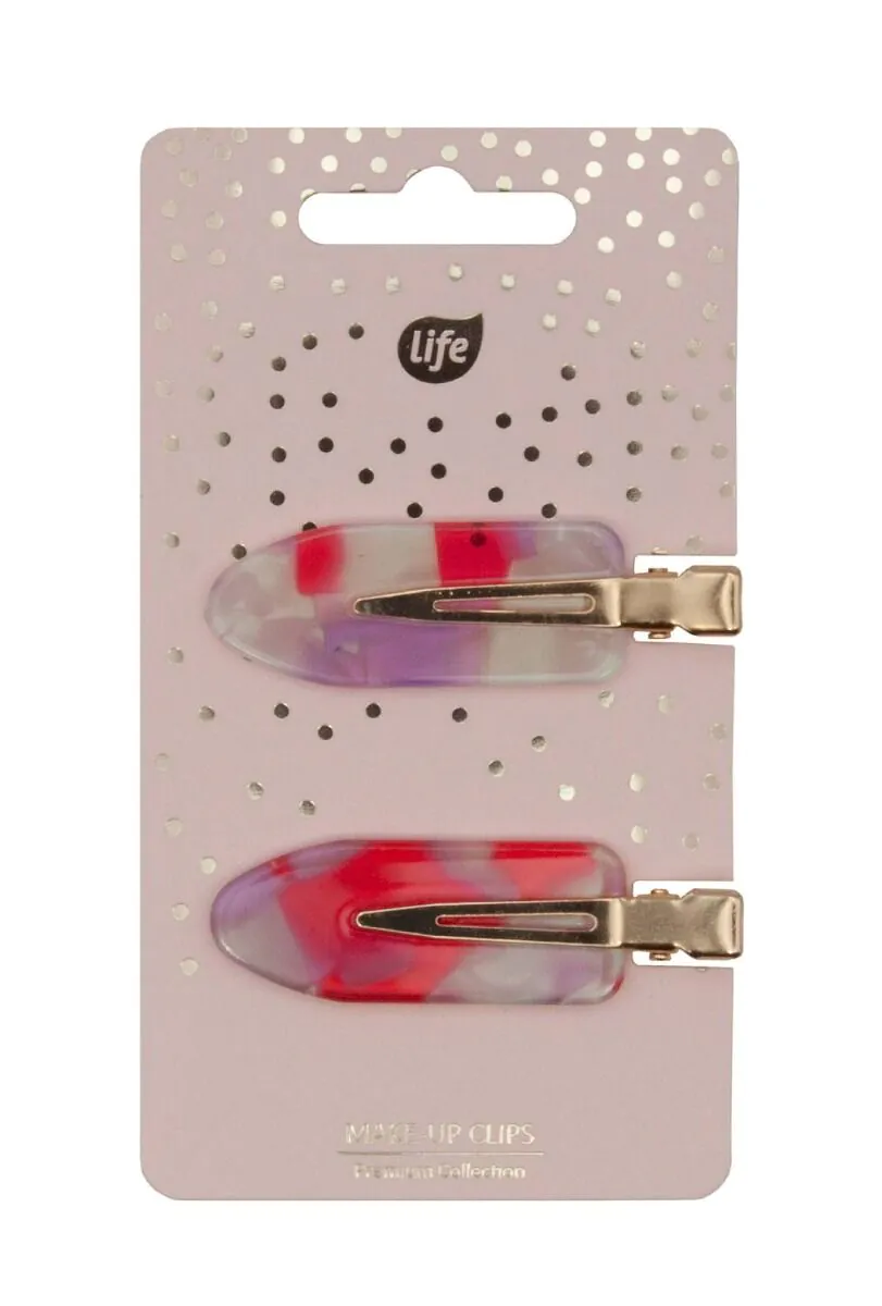 Šnale za kosu Life Makeup roze/ljubičaste