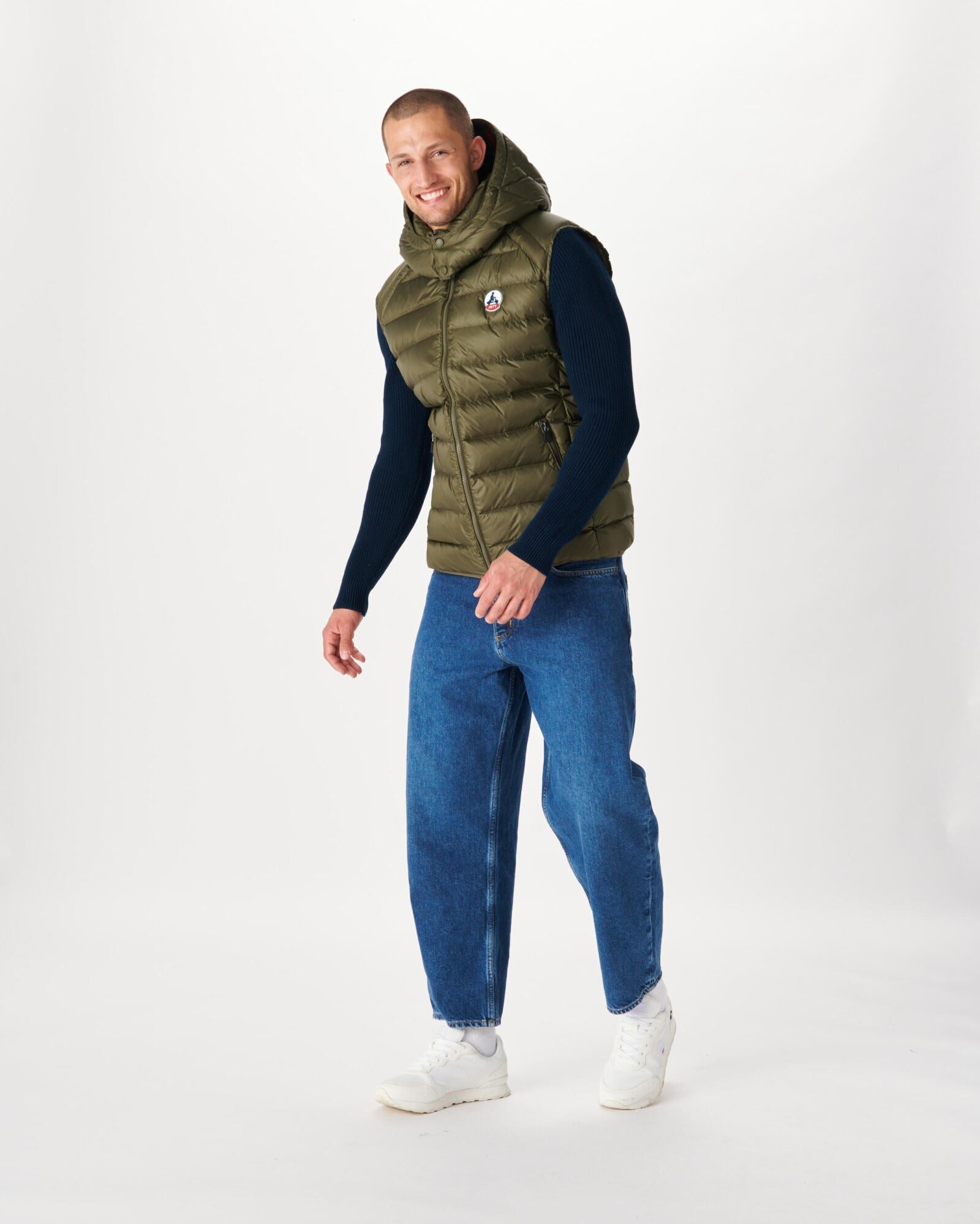 Doudoune sans manches Grand Froid Army Silver