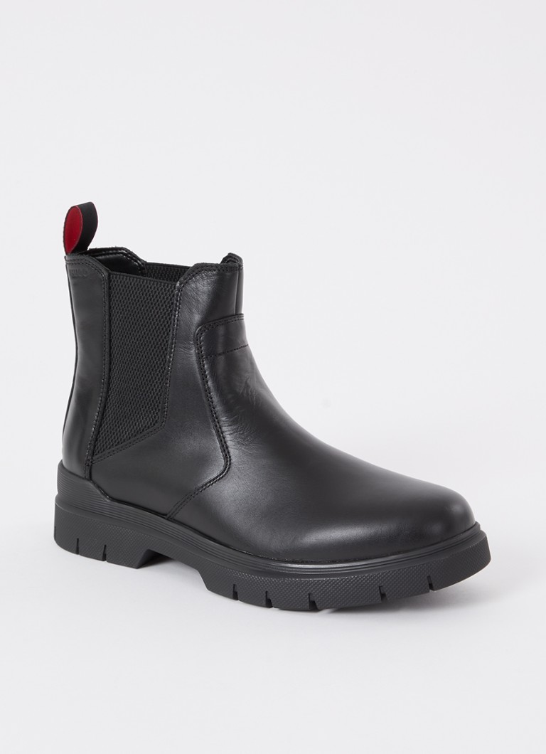 Ghete Chelsea din piele HUGO BOSS Ryan