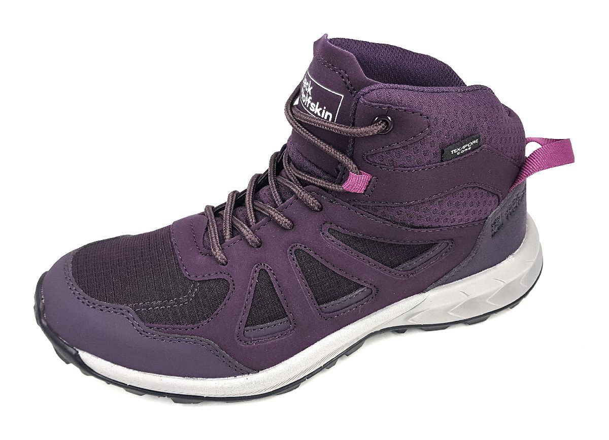 Jack Wolfskin Woodland Texapore Mid W 4051331 Violett 2815 Purple