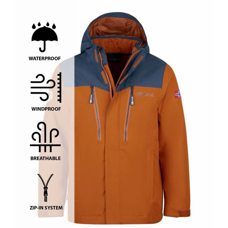 Trollkids Preikestolen Winterjacke Kinder