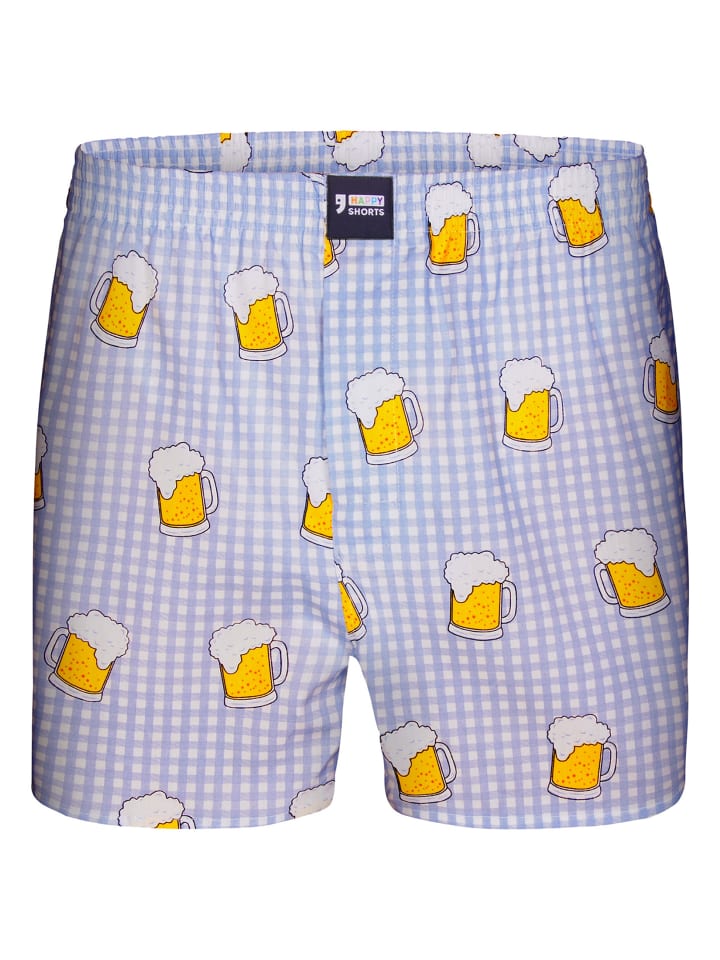 Happy Shorts Boxershorts Motive in Bier günstig kaufen