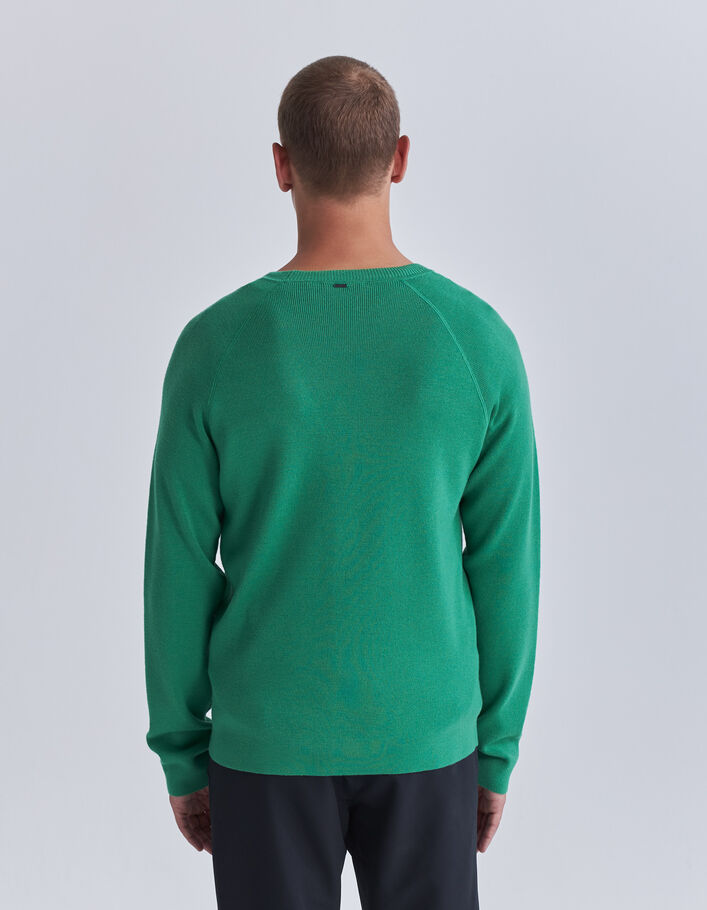 Pull vert tricot DRY FAST Homme