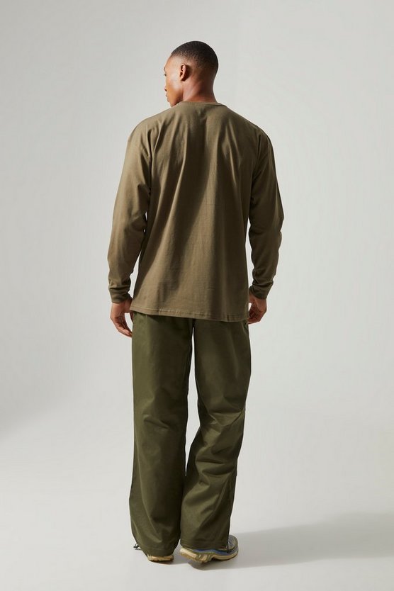 Active Twill Cargo-Hose mit weitem Bein