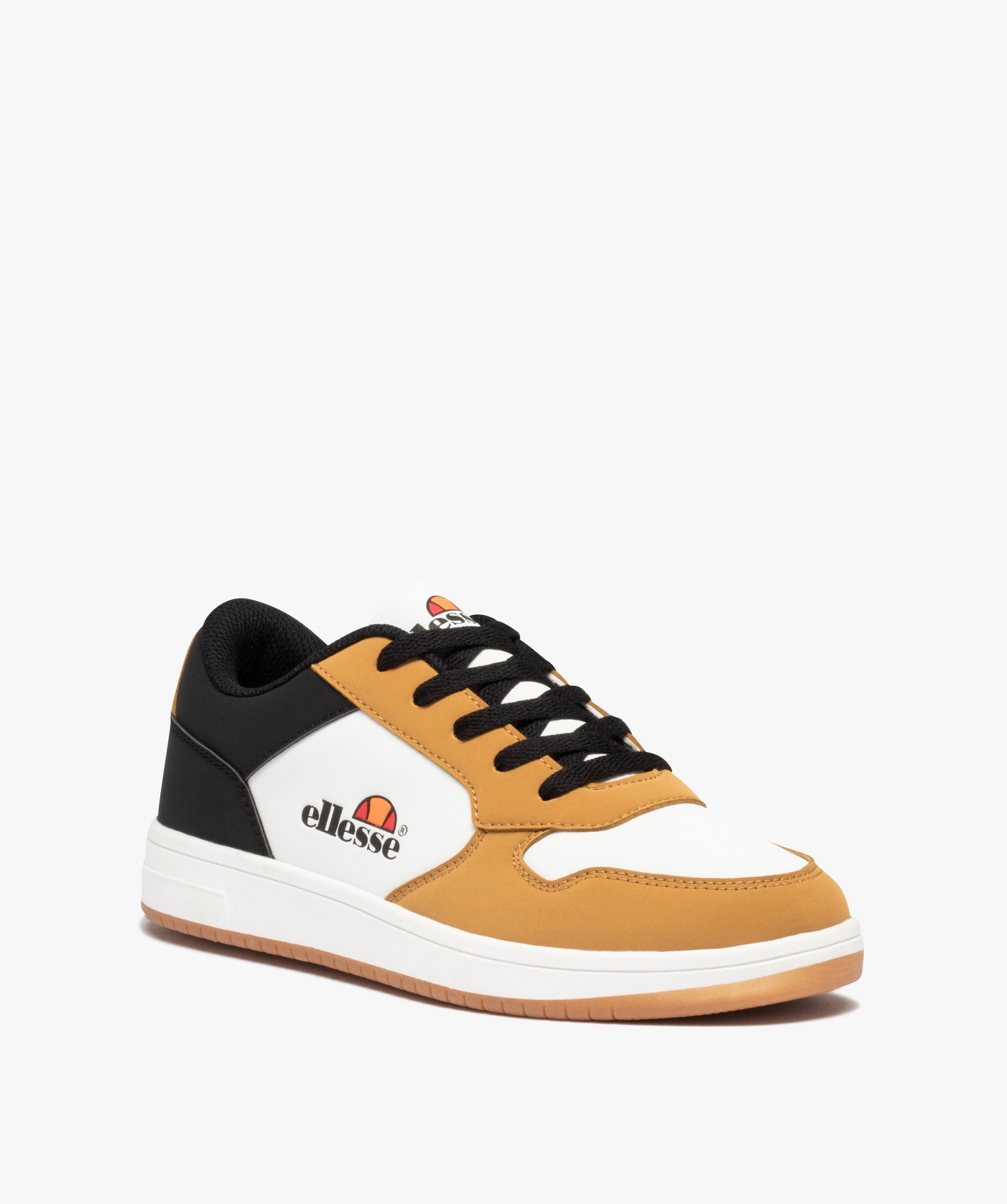 Baskets Garçon bicolores à lacets - Ellesse blanc | GEMO