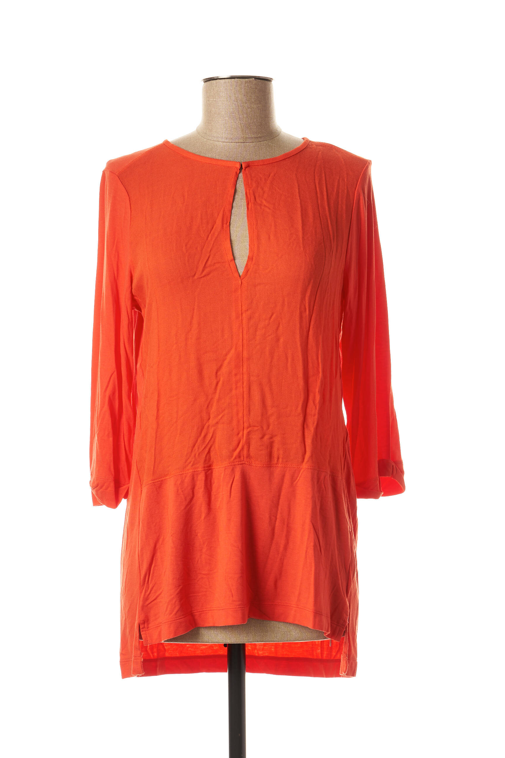 Sandwich Tuniquemanchelongue Femme couleur orange