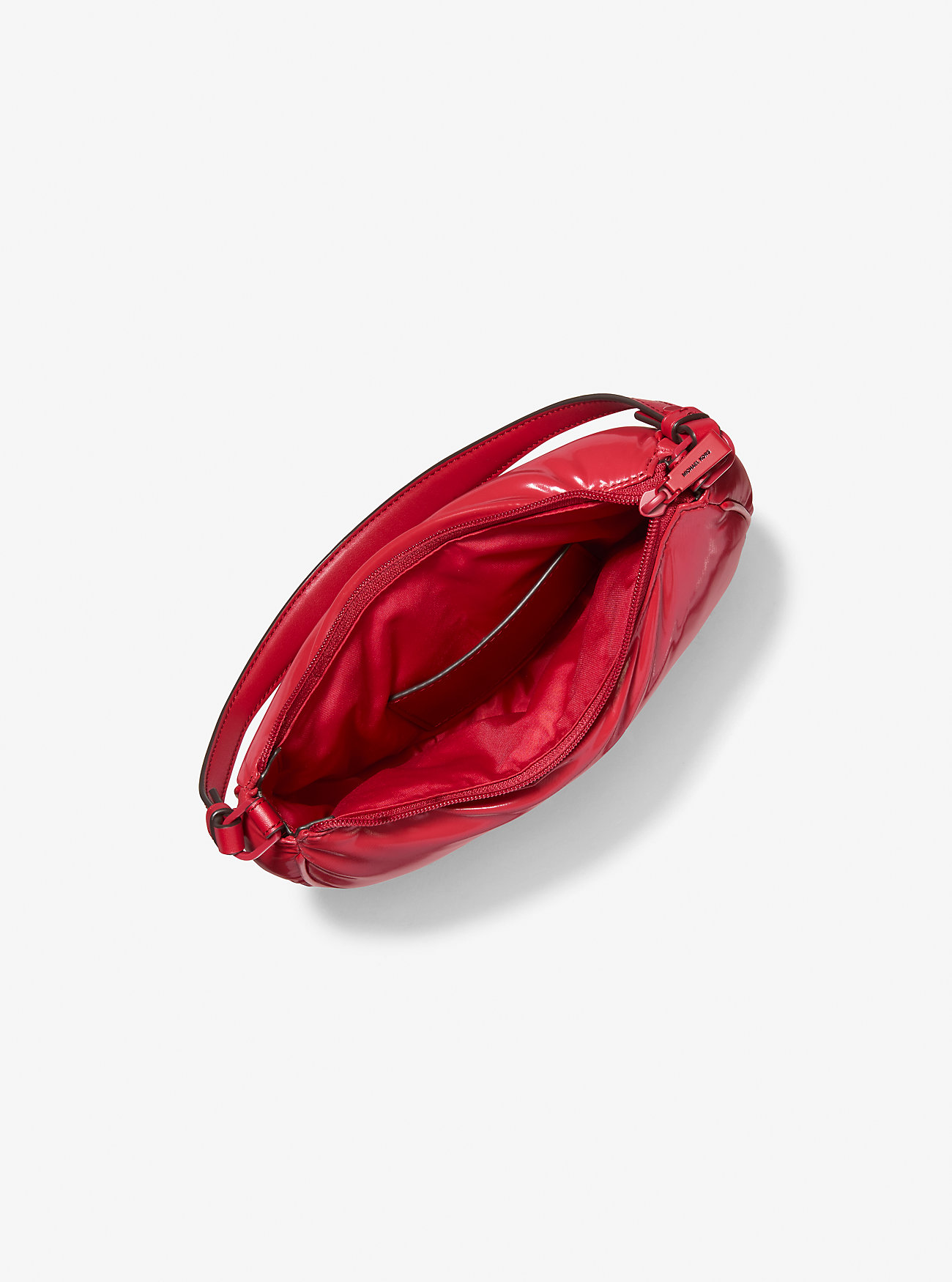 Kyla Small Puffy Convertible Pochette - CRIMSON