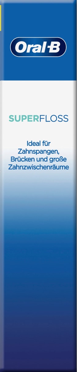 Zahnseide Superfloss gewachst, 50 St
